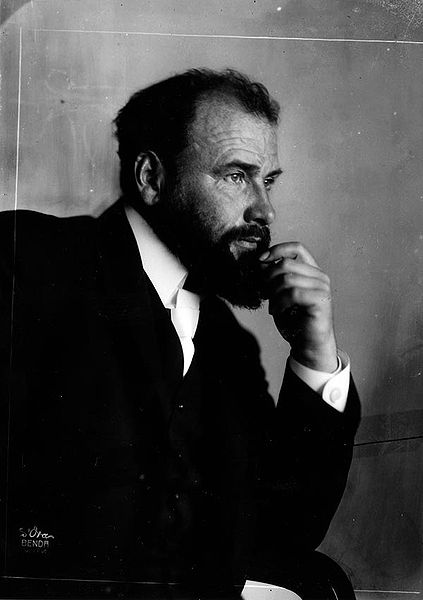 Gustav Klimt (photo noir et blanc)