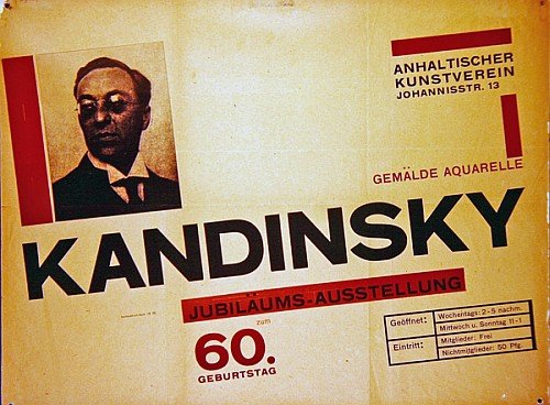 Affiche publicitaire de Kandinsky