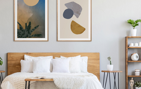 Tableaux pour la décoration de la chambre à coucher