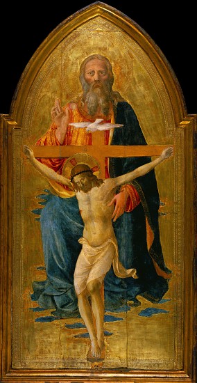 Holy Trinity with Saints à Domenico di Michelino