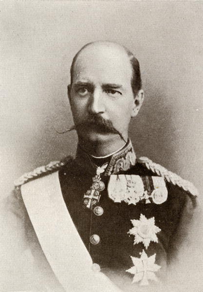 George I, King of Greece, from ''The Year 1912'', published London, 1913 (b/w photo)  à Photographe anglais