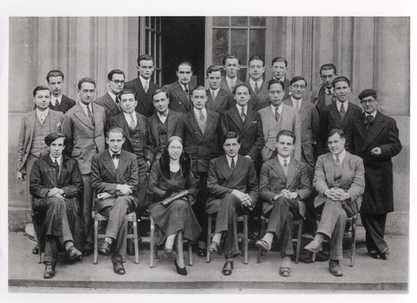 Graduating class of the Ecole Normale Superieure, Paris, 1931 (b/w photo)  à Photographe français