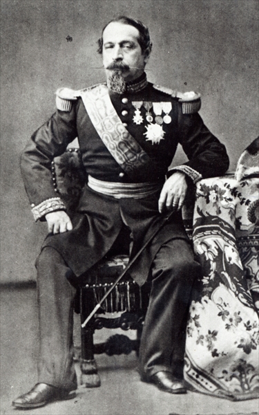 Napoleon III, 1860-70 (b/w photo)  à Photographe français