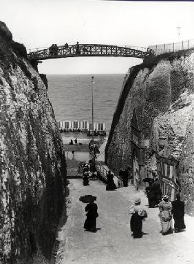 Newgate Gap, Margate, c.1900 (b/w photo) 