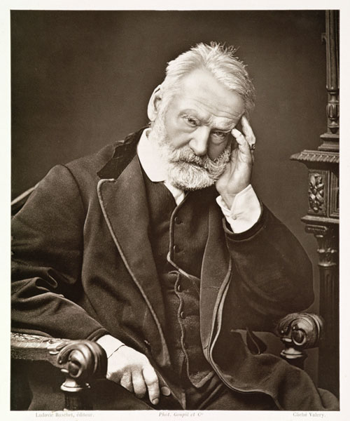 Victor Hugo (1802-85), from ''Galerie Contemporaine'', c.1874-78 (b/w photo)  à Photographe français