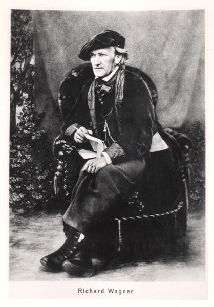 Richard Wagner (1813-1883) (b/w photo)  à Photographe allemand