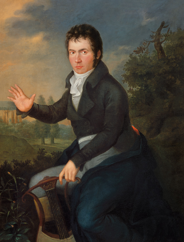 Beethoven , Portrait à Mähler