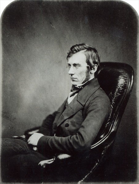 Sir John Dalton Hooker, c.1855 (b/w photo)  à Maull (fl.1850s-60s) & Polyblank (fl.1850s)