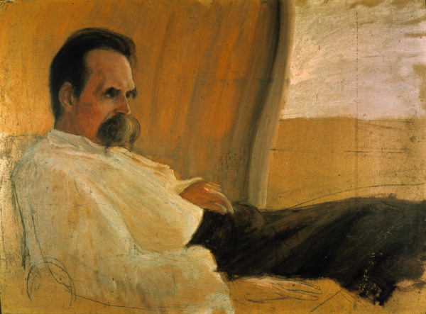 Nietzsche on his Sick-Bed , Olde à Olde