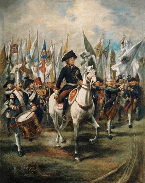 Frederick the Great , Potsdam à Regimente