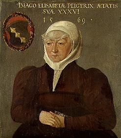 portrait d'Elisabeth Peyer von Schaffhausen, Femme du Samuel Grynaeus à Abel Stimmer