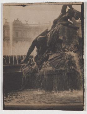 Figurative Fountain on a Square