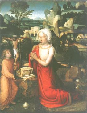 Sainte Marie Magdelaine comme pénitente