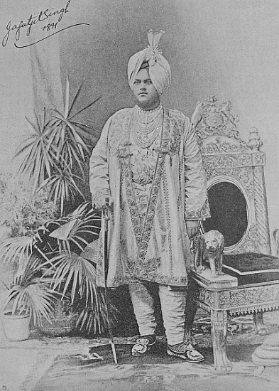 Jagatjit Singh of Kapurthala à (d'après) Photographe anglais