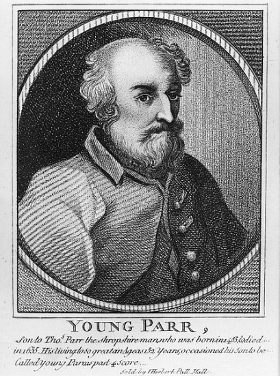 Young Parr à (d'après) École anglaise