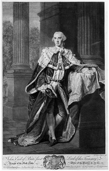 John Stuart, 3rd Earl of Bute à (d'après) Allan Ramsay