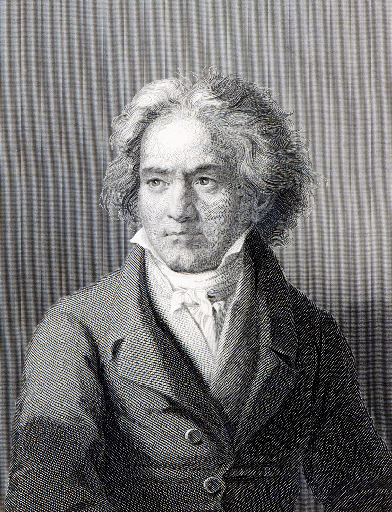 Ludwig van Beethoven; engraved by Willia - (after) August Karl Friedrich