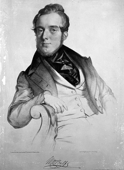 Michael Balfe; engraved by the artist à (d'après) Firmin Salabert
