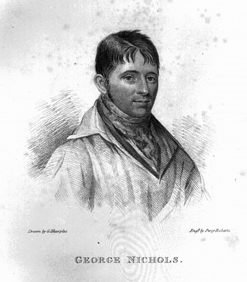 George Nichols; engraved by Percy Roberts à (d'après) George Sharples