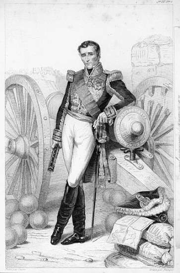 Sylvain Charles Valee (1773-1846), Count and Marshal à (d'après) Joseph Desire Court