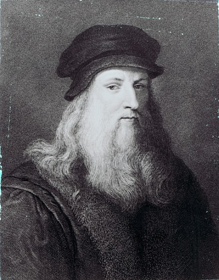 Leonardo da Vinci; engraved by Raphael Morghen à (d'après) Leonardo da Vinci