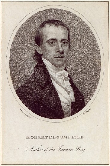 Robert Bloomfield; engraved by William Ridley, published in the ''Monthly Mirror'' à (d'après) Samuel Drummond