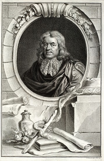 Thomas Sydenham; engraved by Jacobus Houbraken (1698-1780) published by  in Amsterdam à (d'après) Sir Peter Lely