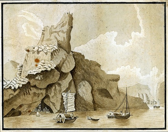 The Rock of Quang-Yin à (d'après) William Alexander