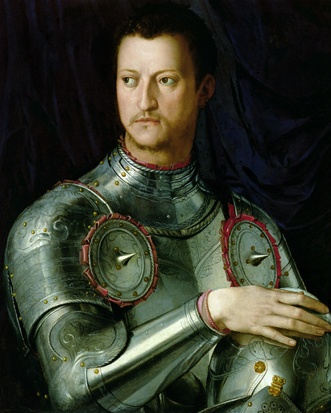 Portrait of Cosimo I (1519-74) de Medici à Agnolo Bronzino