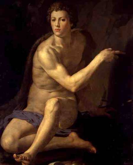 Saint John the Baptist à Agnolo Bronzino