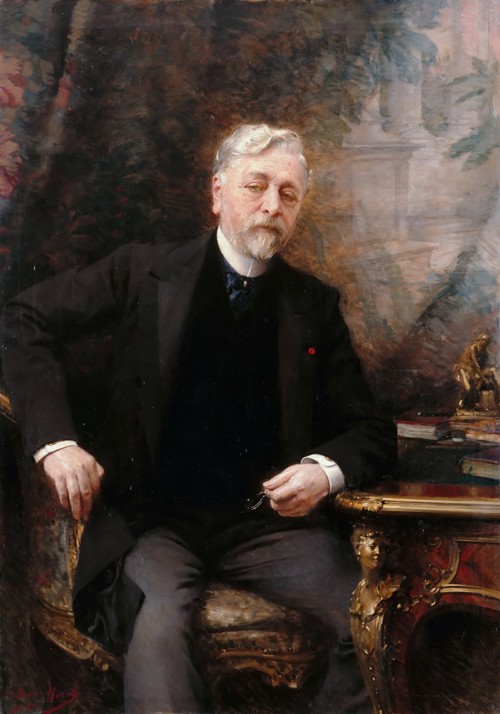 Portrait of Gustave Eiffel (1832-1923) à Aimé Nicolas Morot