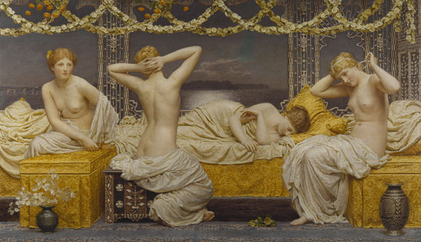 A Summer Night à Albert Joseph Moore