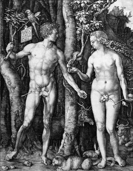 Adam und Eva à Albrecht Dürer