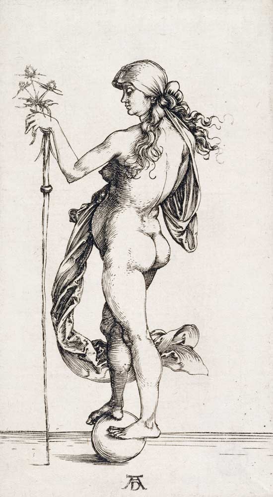 Duerer / Fortuna (Das kleine Glück) à Albrecht Dürer