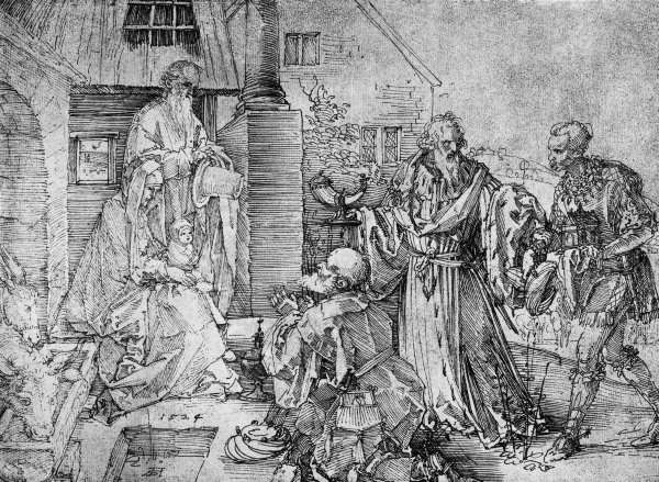 Adoration of the Kings / Dürer / 1524 à Albrecht Dürer