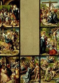 autel "Les sept douleurs de Marie", panneaux à Albrecht Dürer