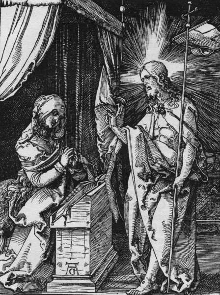 Christ appears to Mary / Dürer / 1509/10 à Albrecht Dürer
