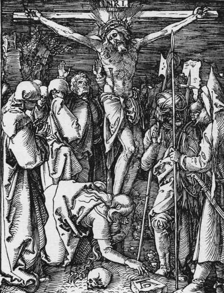 Christ on the Cross / Dürer / c.1509 à Albrecht Dürer