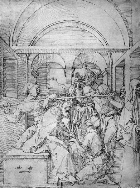 Crowning with Thorns / Dürer / 1504 à Albrecht Dürer