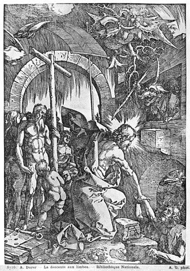 The descent of Christ into Limbo, from ''The Great Passion'' series à Albrecht Dürer