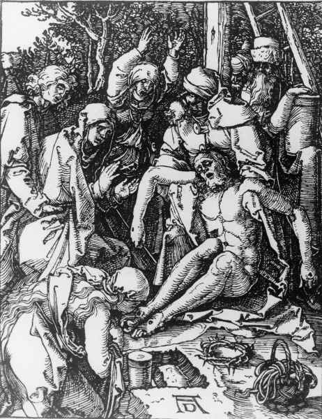 The Lamentation / Dürer / c.1509 à Albrecht Dürer