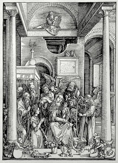 The Virgin and Child with Saints à Albrecht Dürer