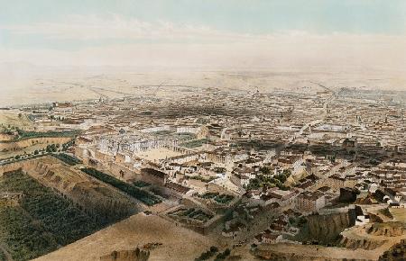 General view of Madrid taken from the Bridge of Segovia