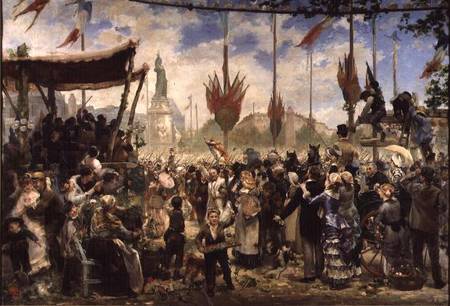 The 14th July 1880 à Alfred Roll