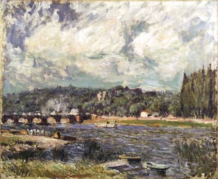 The Bridge at Sevres à Alfred Sisley