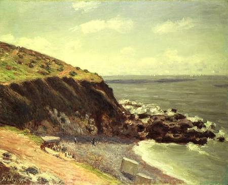 Lady's Cove, Longland Bay, England à Alfred Sisley