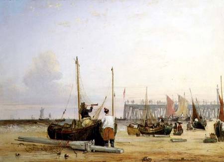 Yarmouth Jetty, Isle of Wight à Alfred Stannard