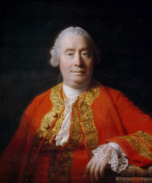 Portrait of David Hume (1711-1776) à Allan Ramsay