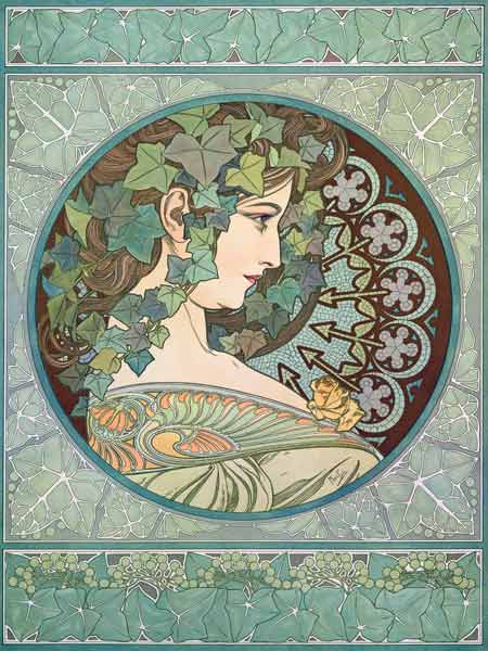 Ivy à Alphonse Mucha