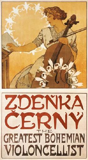 Affiche Zdenka Cerny - The Greatest Bohemian Violoncellist